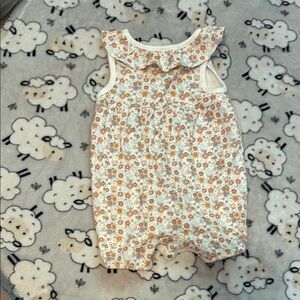 Floral Kids One Piece Bodysuit